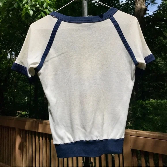 Vintage SUPER-RARE 1970 (Dated) “Love Is…” Comic Strip Knit Top by Kim Casali